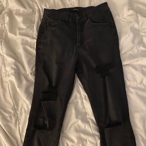 Refuge black skinny jeans size 2